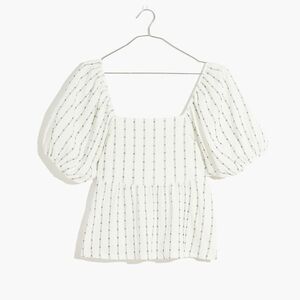 Madewell Puff Sleeve Empire Top